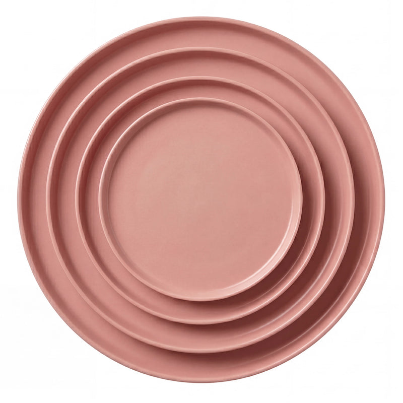 CERAMIC PLATES - PINK
