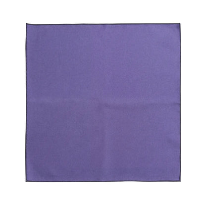Polycotton Napkins- 4 per pack: A plain, square purple napkin, ideal for enhancing your dining table with a reusable, classic touch.