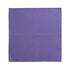Polycotton Napkins- 4 per pack: A plain, square purple napkin, ideal for enhancing your dining table with a reusable, classic touch.