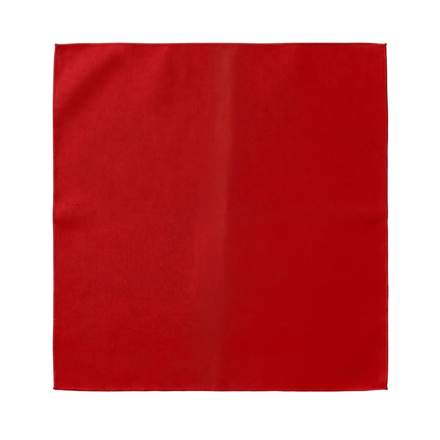 Polycotton Napkins - 4 per pack, featuring a plain, solid-red design, perfect for adding elegance and reusability to your dining table setup.