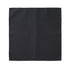 Polycotton Napkins- 4 per pack: Solid-black, neatly stitched dinner napkins, 50x50cm, perfect for enhancing any table setting. Ideal for parties and special occasions.