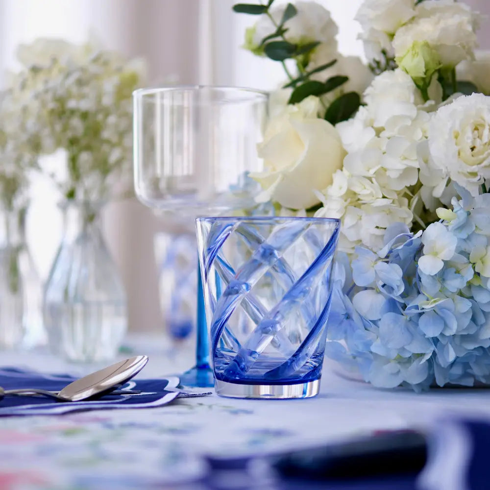 Color Stemmed Glass- 4 per box