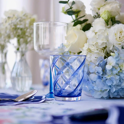 Color Stemmed Glass- 4 per box