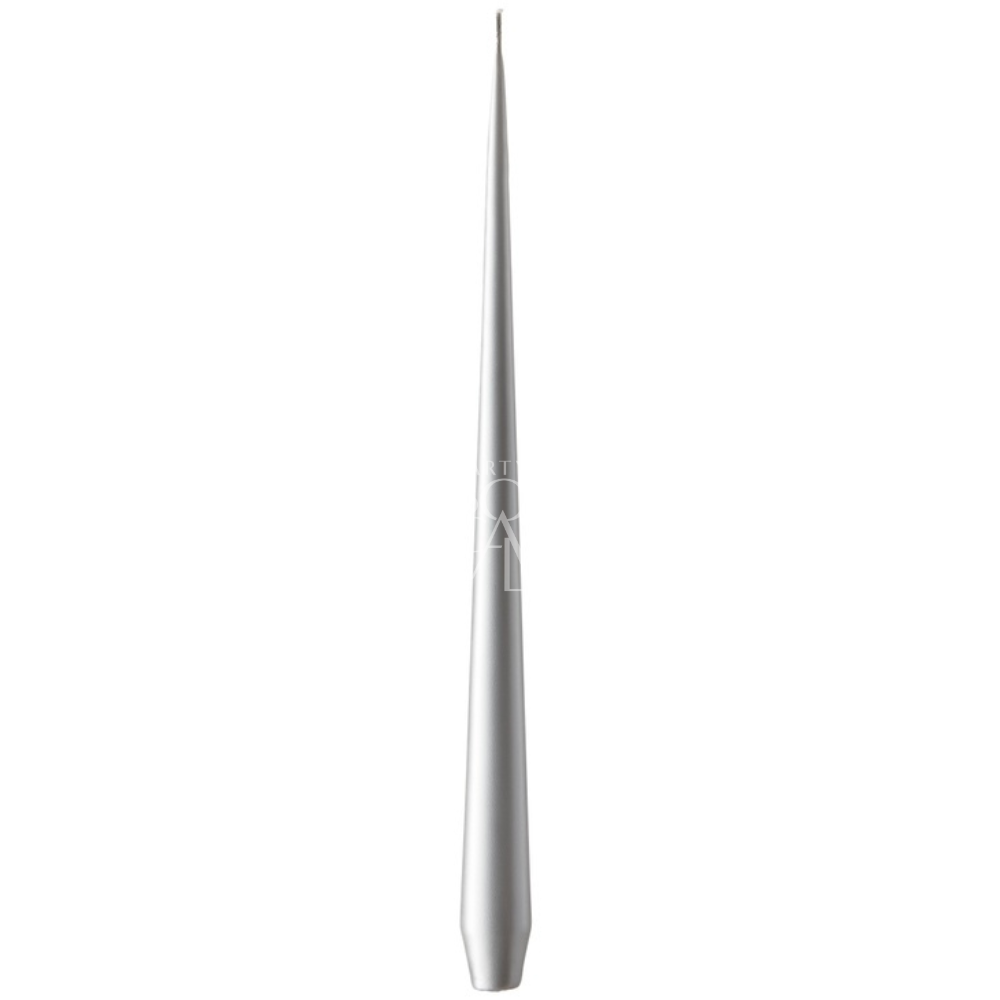 Tapered Smokeless and Dripless Metallic Candle, 42cm, showcased as a refined party essential by Party Social, enhancing any event with elegance.