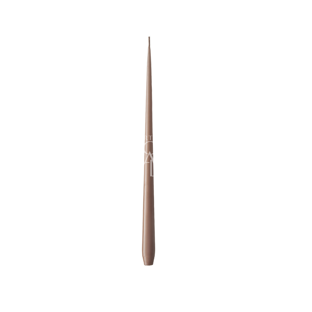 Slim Tapered Smokeless and Dripless Candle, 32cm, artisan-made in Denmark, ideal for adding elegance and warmth to any event setting.