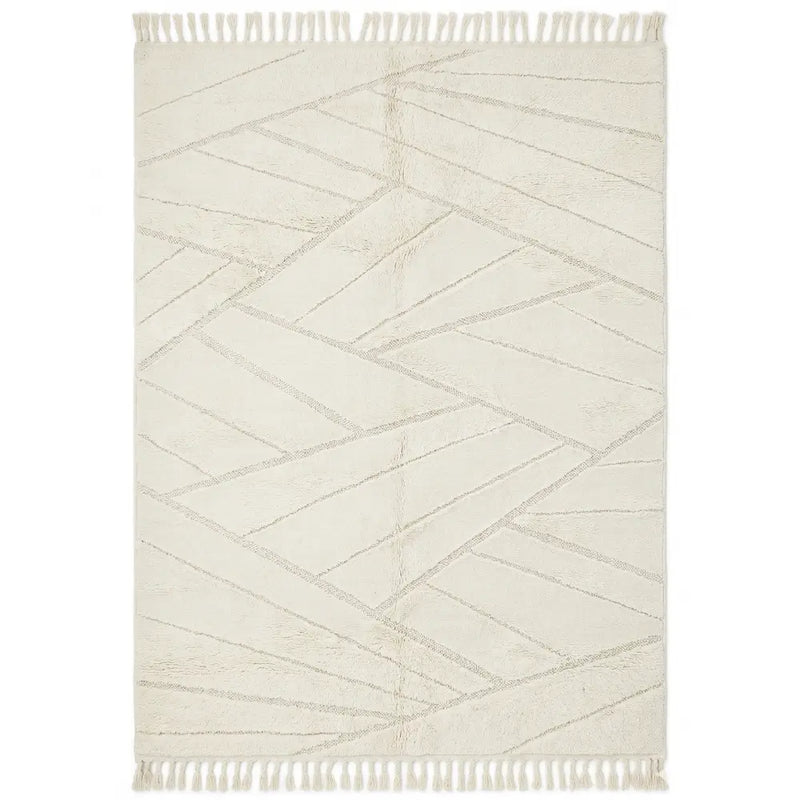 Rug Abstract Natural Woven