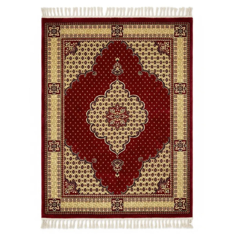 Rug Oriental Red
