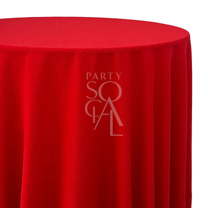 ROUND TABLECLOTH COTTON LINEN on display, showcasing its premium fabric and elegant design, ideal for enhancing any event or special occasion.