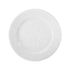 Simple White Plates on a white surface, ideal for premium events, available in various sizes including dinner and dessert plates, as part of Party Social&