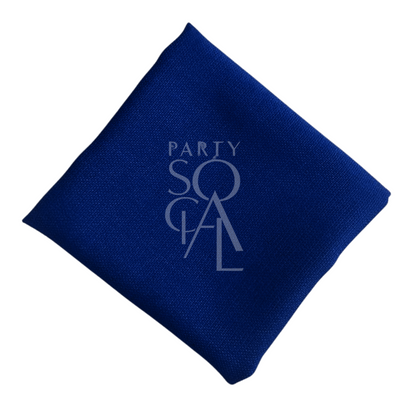 NAPKIN COTTON LINEN featuring a stitched logo, ideal for corporate events or celebrations, adding elegance to any table setting.