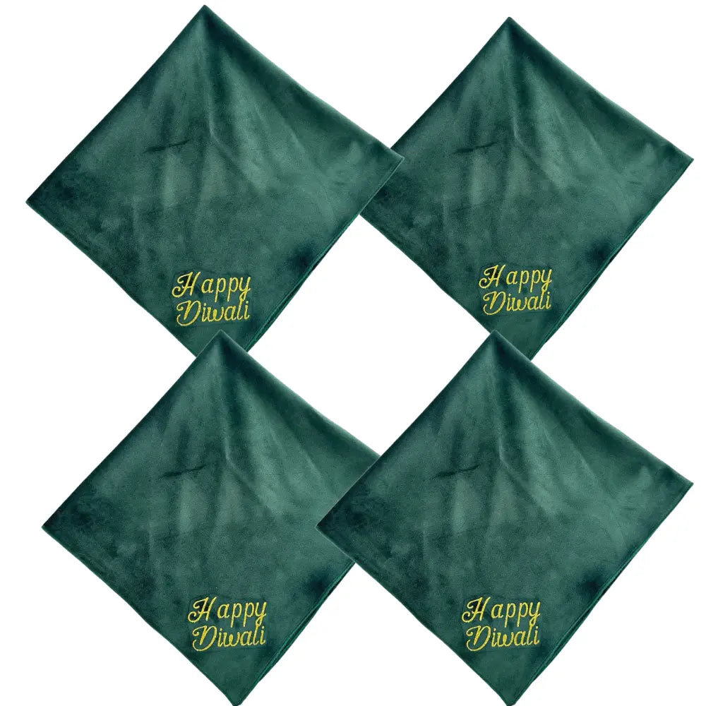 Happy Diwali - Printed Napkins - 4 per pack