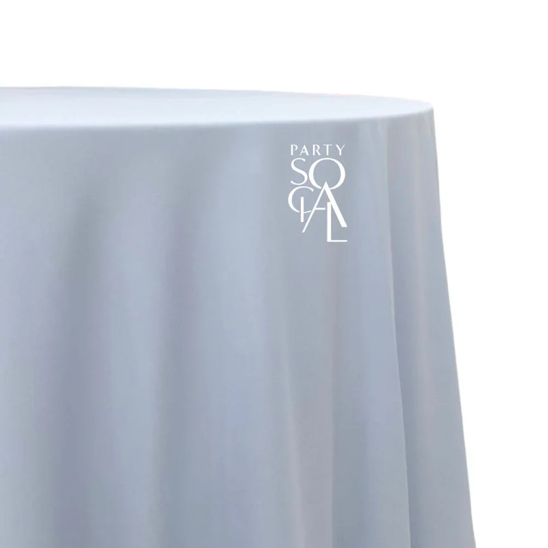 Round Tablecloth Cotton Linen