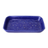 Marrakesh Ceramic Platter: A blue rectangular ceramic dish with intricate patterns designed to enhance food presentation. Ideal for parties and events.