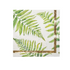 Fern & Foliage Paper Cocktail Napkins-20 Per Package, featuring a detailed green leaf pattern, perfect for adding elegance to any party setup.