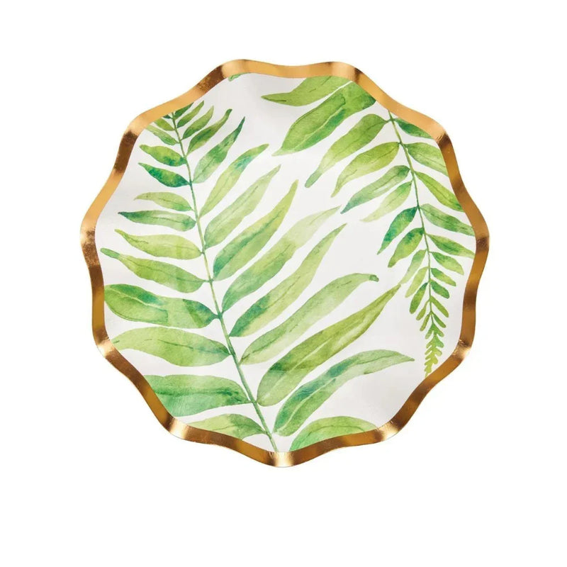 Fern & Foliage Paper Appetizer & Dessert Bowl-8 Per Package