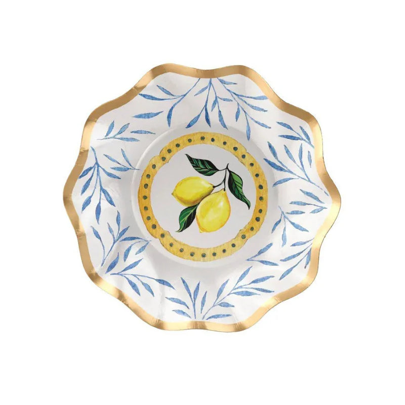 Capri Coast Paper Appetizer & Dessert Bowl- 8 Per Package
