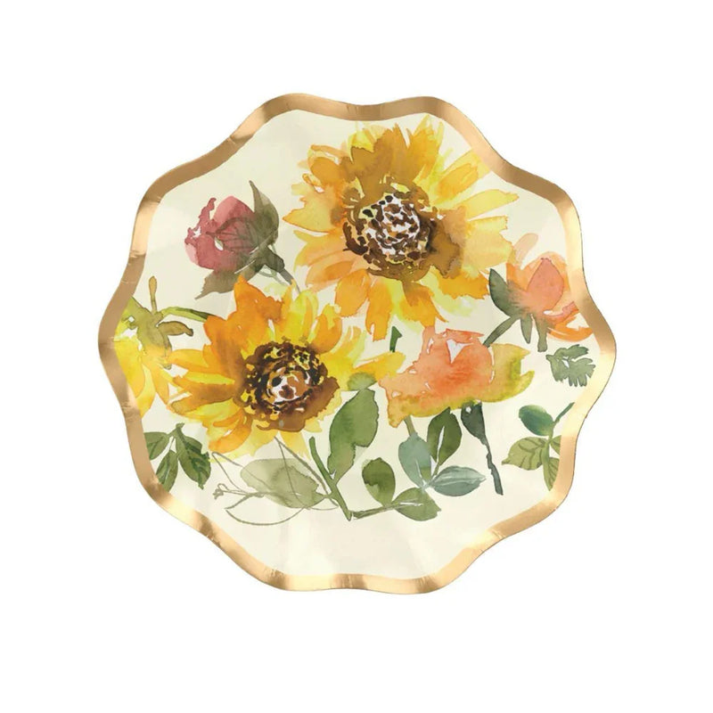 Sunflower Paper Appetizer & Dessert Bowl- 8 Per Package