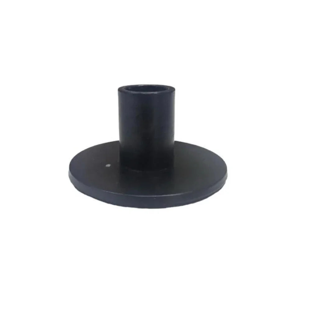 Low Candle Holder, a sleek black cylinder ideal for rustic or premium events, part of Party Social&