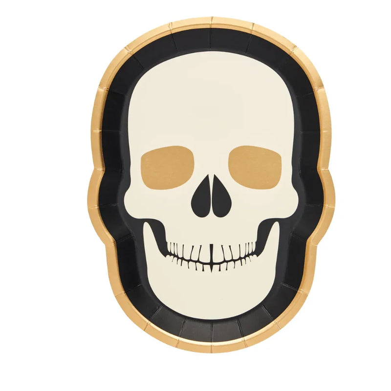 Classic Spooky Salad Plate- 8 Per Package