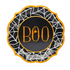 Boo Treats Dinner Plate, featuring Halloween-themed design with playful Boo text and spider motif. Set of 8 plates from Party Social&