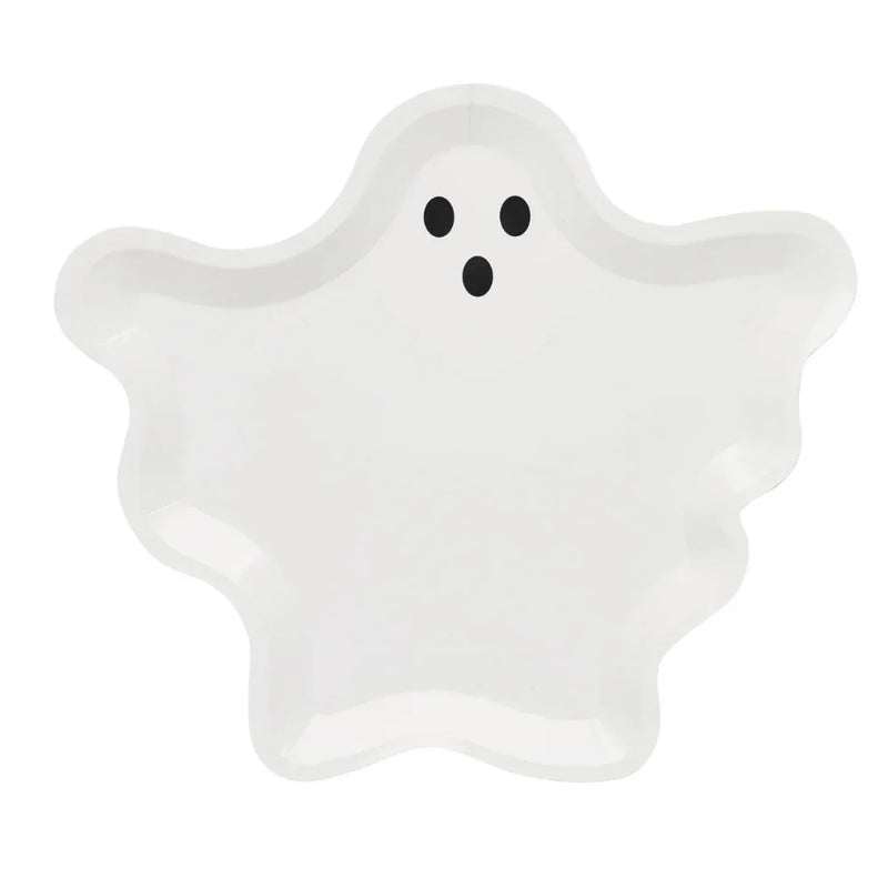 Boo Treats Ghost Salad Plate- 8 Per Package