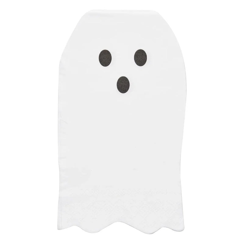 Boo Treats Ghost Guest Towel Napkins- 16 Per Package