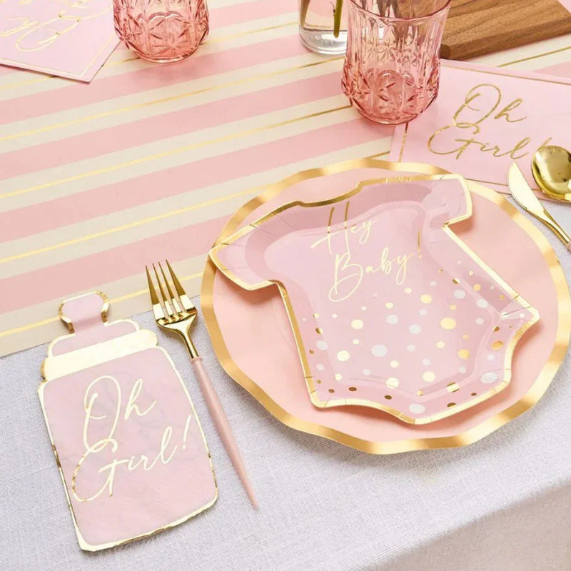 Everyday Blush Guest Towel Napkins- 16 Per Package