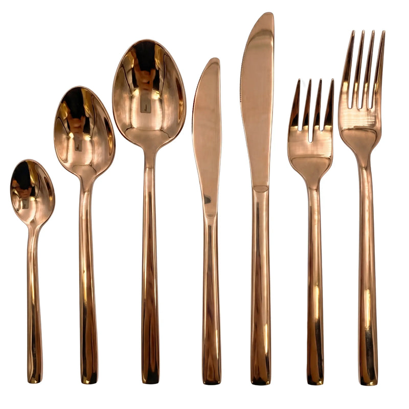 Rose Gold Cutlery Collection