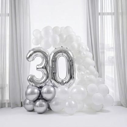 Foil Number Balloon Stack