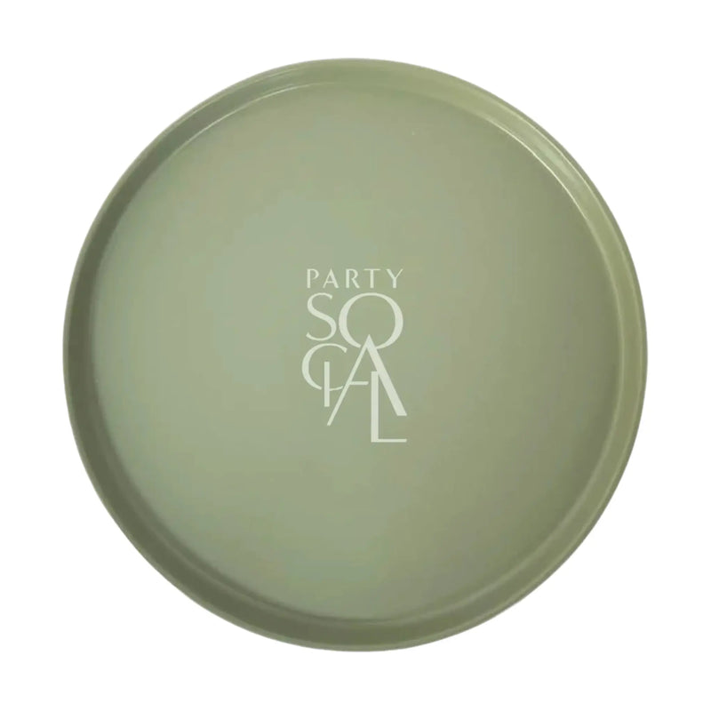 Ceramic Charger Plates - Sage