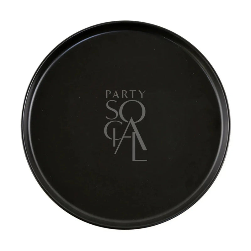 Ceramic Charger Plates - Black