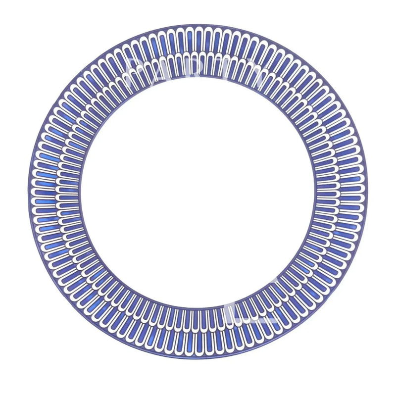 GEOMETRIC BLUE PLATES