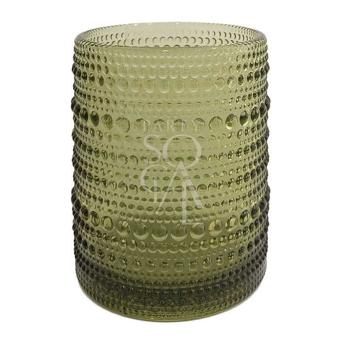 Olive Green Vintage Pearl Tumbler