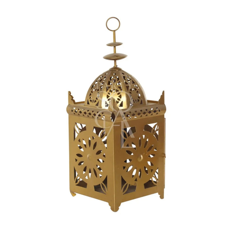 Vintage Arabic Lantern Gold