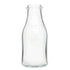Clear glass bottle