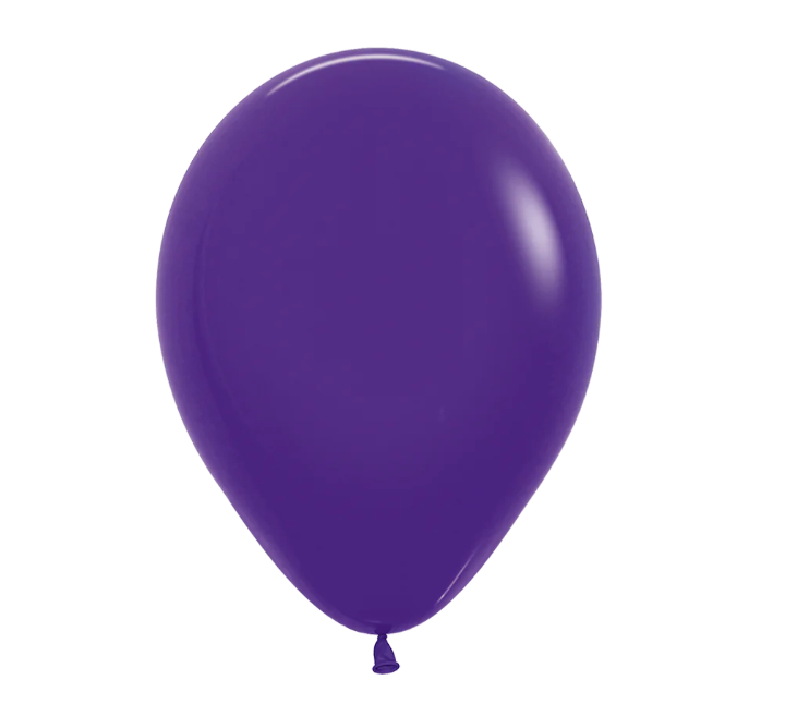 Violet: A decorative purple balloon, ideal for adding a festive touch to any event or celebration, available at Party Social.