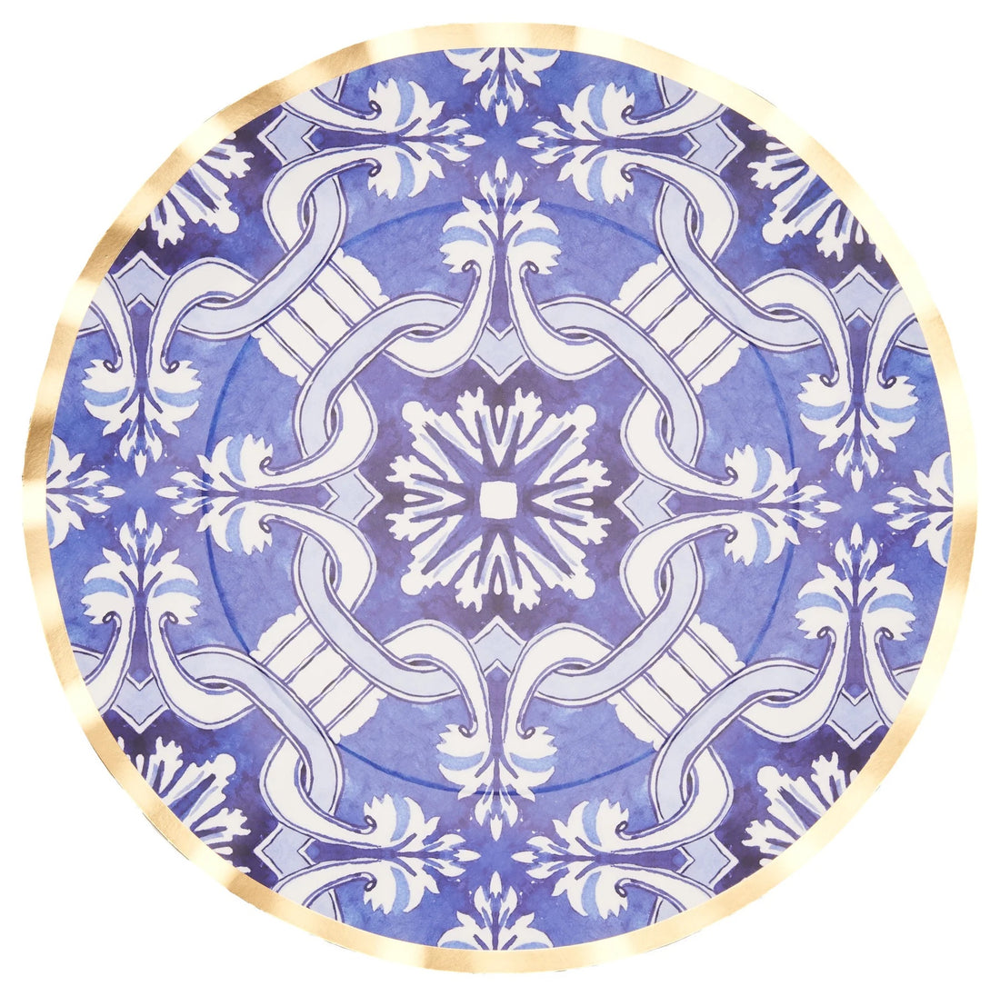 Moroccan Nights Paper Dinner Plate- 8 Per Package