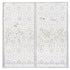 WHITE ARABESQUE decorative folding screen featuring a laser-cut geometric/floral lattice pattern, perfect for themed events and weddings by Party Social.