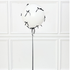 Bows Helium Giant Balloon with black bows and handmade ribbon tail, perfect for adding style to any celebration or party.