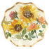 Sunflower paper appetizer & dessert bowl featuring a floral design on a ruffled foil edge plate. Perfect for adding elegance to events. From Party Social, your go-to for party essentials.