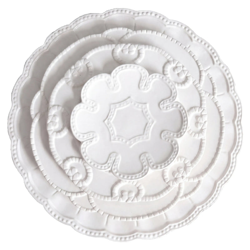 White Embossed Collection