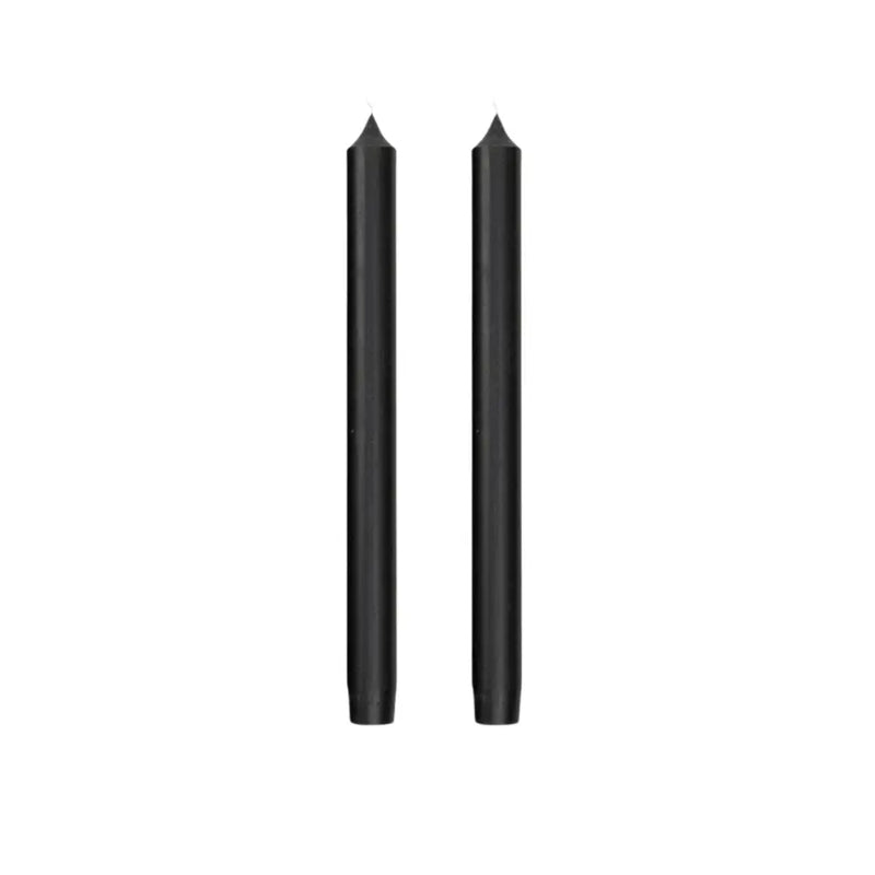 Black / 25 cm / Blend of Paraffin & Palm Wax with Cotton Wick