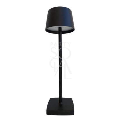 Wireless Lamp featuring a sleek black design, ideal for home or event decor, offering convenience and flexibility. Perfect for enhancing any party setting.