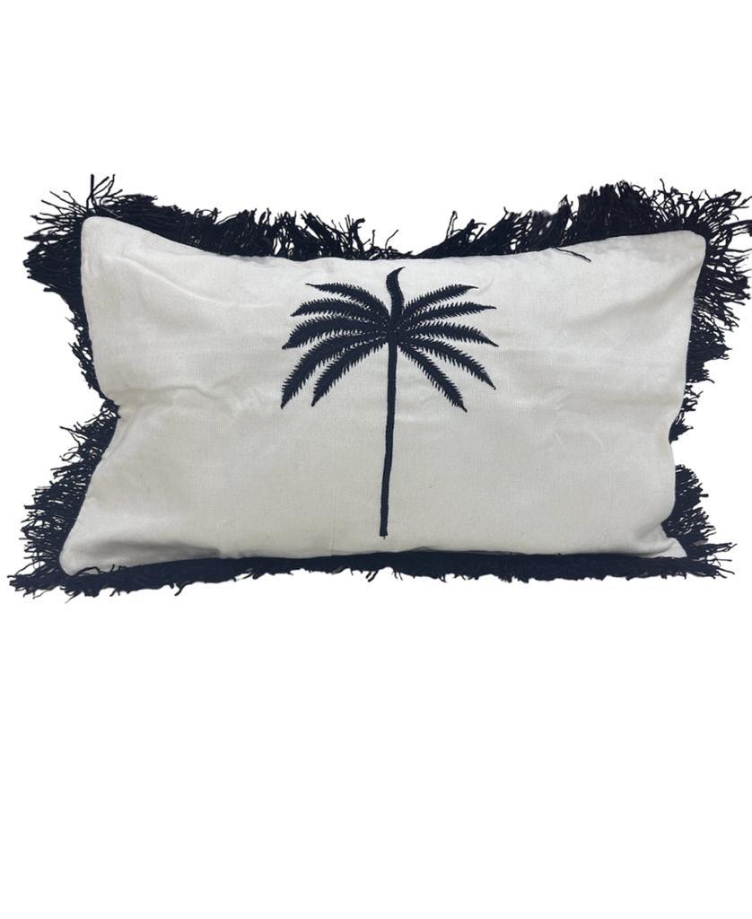 Cushion Cover 1 Palm Tree Design: A comfortable pillow with a palm tree motif.