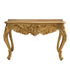 CONSOLE UNIT GOLD with ornate legs and carved designs, enhancing any space with a premium look. Ideal for events, as per Party Social&