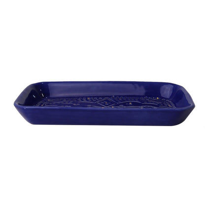 Marrakesh Ceramic Platter showcasing intricate design for elegant dining experience.