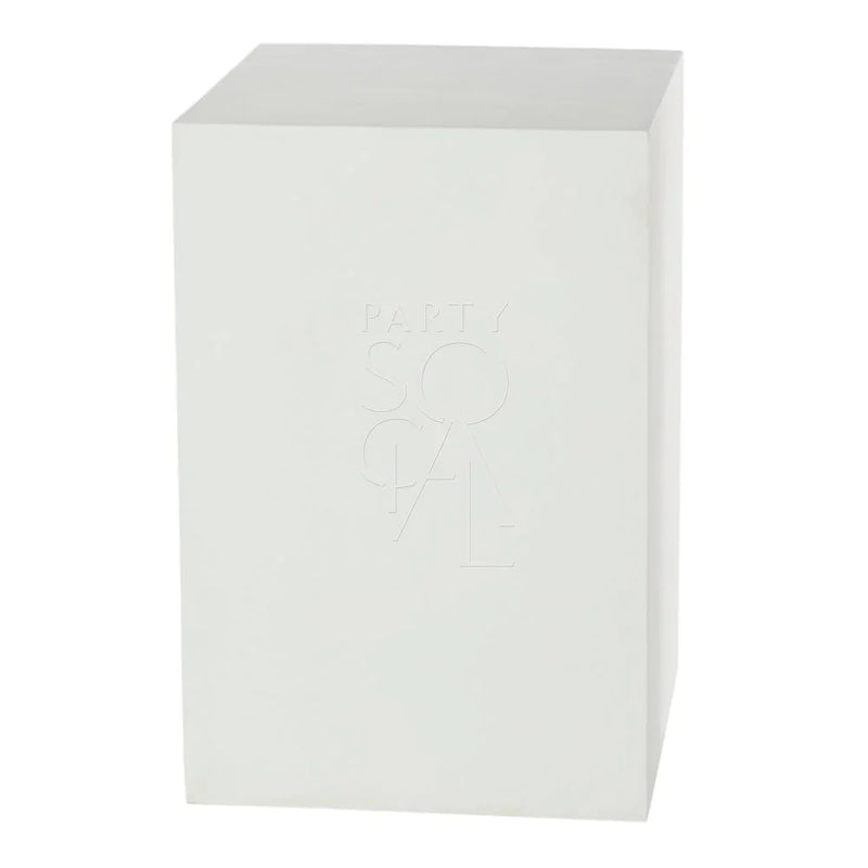 Square White Podiums