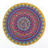 Round Die Cut Placemat featuring a captivating mandala motif, perfect for adding vibrancy to your table setting. Ideal for special events and themed parties. Available in 3 colors.