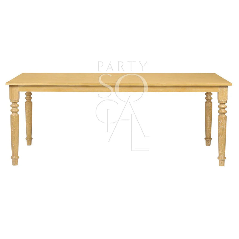 WOODEN DINING TABLE