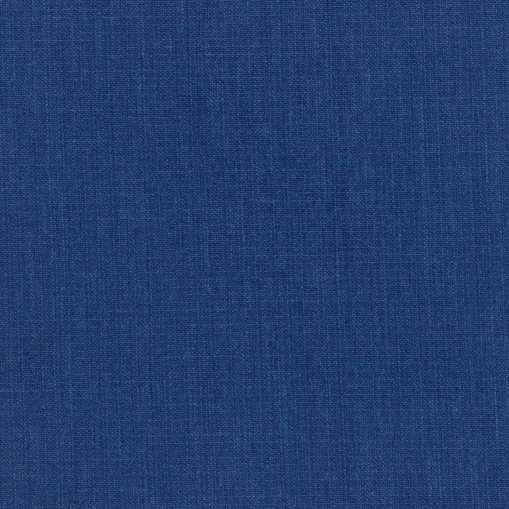 Close-up of a linen blend napkin in blue fabric from Party Social. Elevate your table setting with premium napkins for any event. Available in cocktail (25cm x 25cm) and dinner (50cm x 50cm) sizes. Napkins from Party Social Dubai.